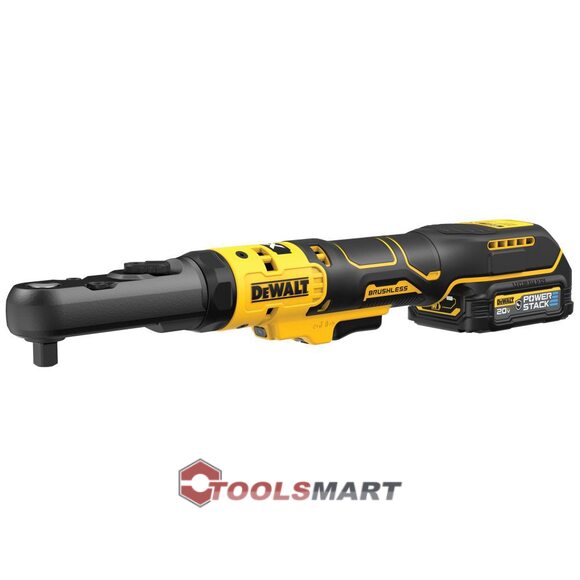 Акумуляторний кутовий гайковерт - тріскачка 3/8" 1/2" DEWALT DCF510GE2 20V