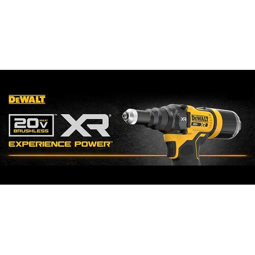 Випуск заклепувальних інструментів DEWALT 20V MAX