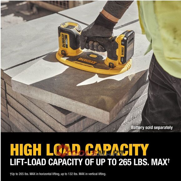 Акумуляторна вакуумна присоска DEWALT DCE592B (DCE590N) GRABO 20V MAX