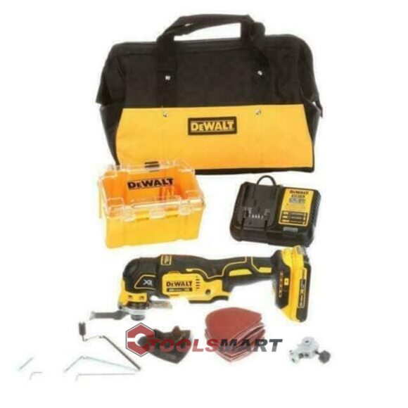 Акумуляторний безщітковий мультірезак DEWALT DCS355D1
