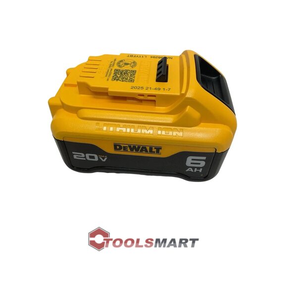 Акумуляторна батарея DEWALT DCB206 Li-Ion 6Ah 20V MAX* XR