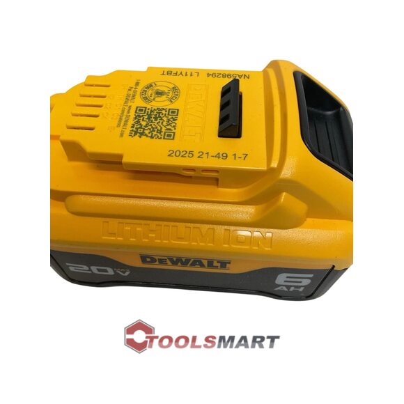 Акумуляторна батарея DEWALT DCB206 Li-Ion 6Ah 20V MAX* XR