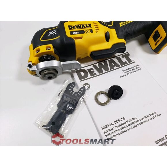Безщітковий 3-х швидкісний мультирезак DEWALT DCS356B 20V MAX
