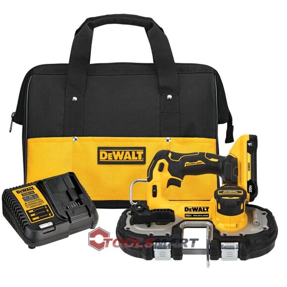 Акумуляторна стрічкова пилка 46мм DEWALT DCS377Q1 20V MAX