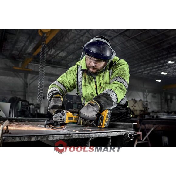 Акумуляторна кутова шліфувальна машина DEWALT DCG411VSB 20V MAX XR