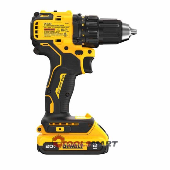 Акумуляторний дриль-шуруповерт DEWALT DCD793D1 20V MAX