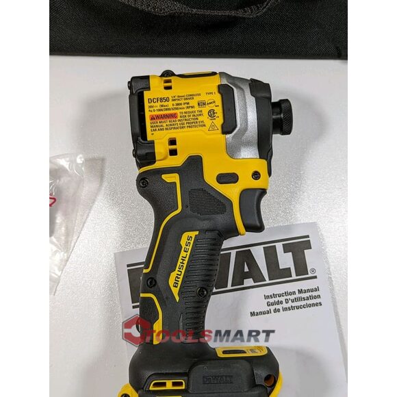 Акумуляторний ударний гвинтоверт 3-швидкісний DEWALT DCF850P1 5Ah 20V MAX