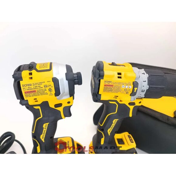 Акумуляторний безщітковий набір шуруповертів DEWALT DCK2050M2 20V MAX