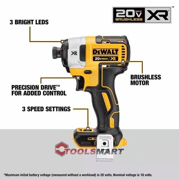 Акумуляторний безщітковий набір шуруповертів DEWALT DCK249M2 20V MAX