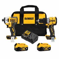 Набір інструментів акумуляторних DEWALT DCK249M2 4Ah 20V MAX Combo Kit