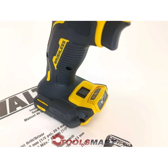 Аккумуляторный бесщеточный шуруповерт DEWALT DCD800B 20V MAX