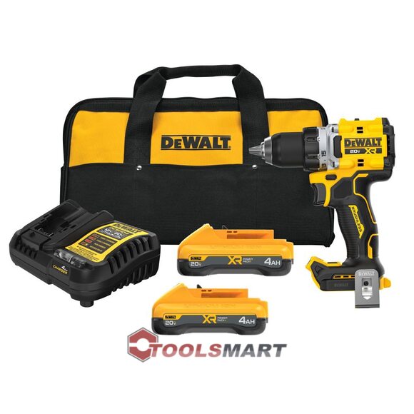 Аккумуляторний безщітковий шуруповерт DEWALT DCD801QQ2 20V MAX POWERPACK