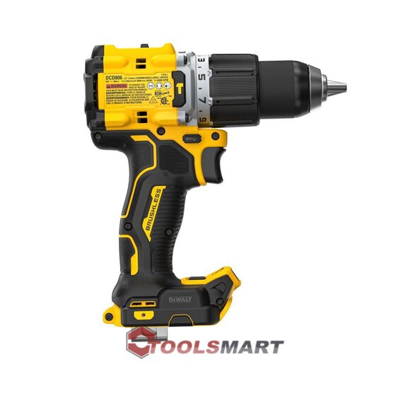 Аккумуляторний безщітковий ударний шуруповерт DEWALT DCD806B 20V MAX XR