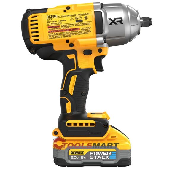 Акумуляторний ударний гайковерт 1/2" DEWALT DCF900H1 20V MAX XR