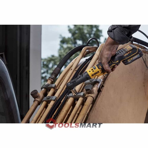 Акумуляторний кутовий гайковерт - тріскачка 1/2", 3/8" DEWALT DCF510B 20V MAX