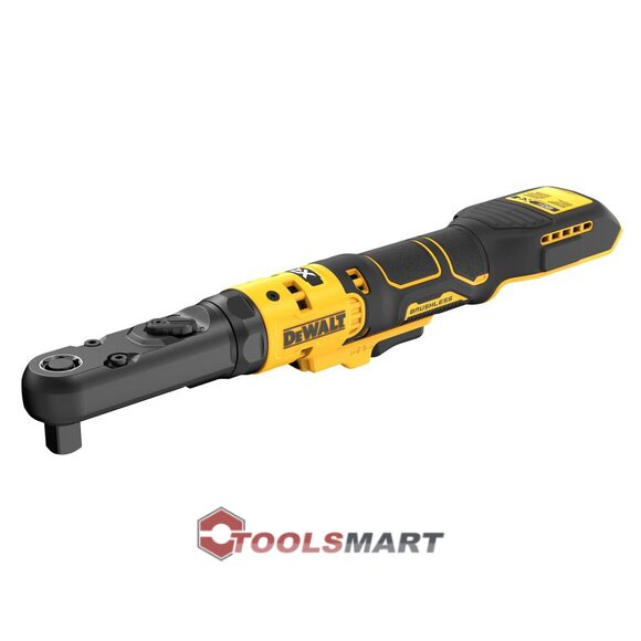 Акумуляторний кутовий гайковерт - тріскачка 1/2", 3/8" DEWALT DCF510B 20V MAX