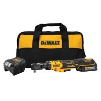 Аккумуляторная трещотка (угловой гайковерт) 3/8" DEWALT DCF513GE1 1.7Ah 20V MAX