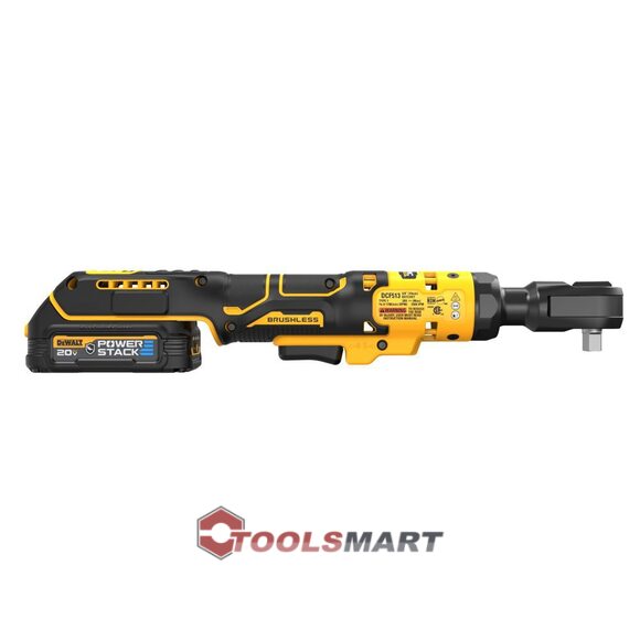 Акумуляторний кутовий гайковерт - тріскачка 3/8" DEWALT DCF513GE1 20V MAX