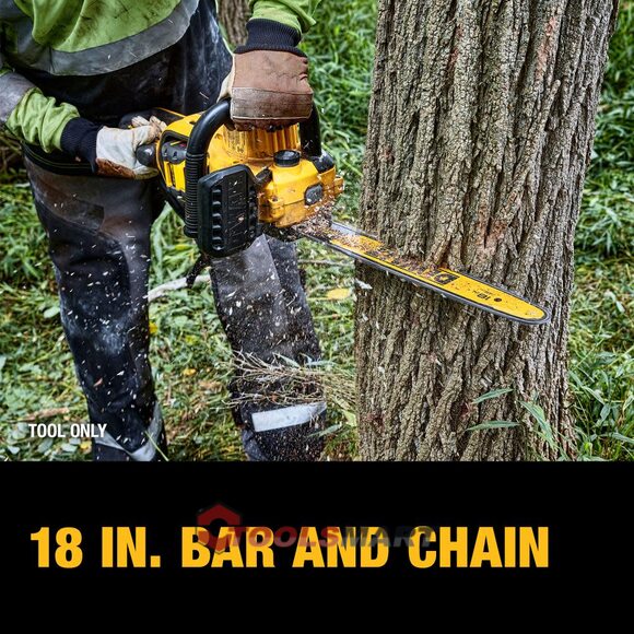 Акумуляторна ланцюгова пила 45 см DEWALT DCCS672B (DCMCS574N) 60V MAX