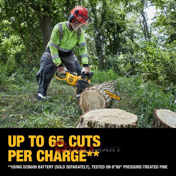 Акумуляторна ланцюгова пила 45 см DEWALT DCCS672X1 60V MAX