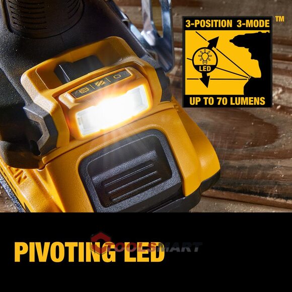Акумуляторний безщітковий шуруповерт 1/2 DEWALT DCD800E2 20V MAX