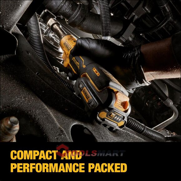 Акумуляторний кутовий гайковерт - трещітка 3/8" DEWALT DCF503EB 12V MAX
