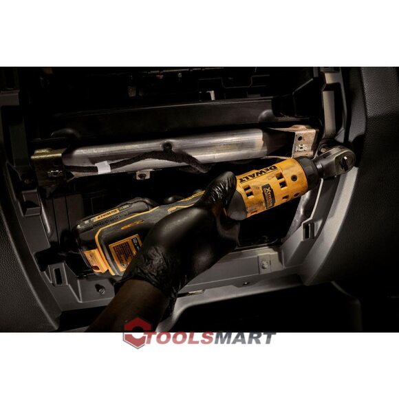 Акумуляторний кутовий гайковерт - трещітка 1/4" DEWALT DCF504B 12V XTREME