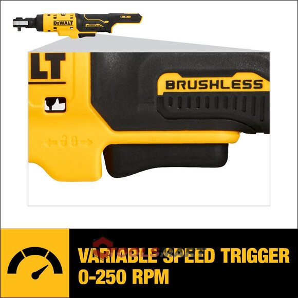 Акумуляторний кутовий гайковерт - трещітка 1/4" DEWALT DCF504B 12V XTREME