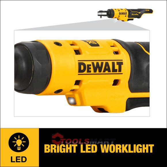 Акумуляторний кутовий гайковерт - трещітка 1/4" DEWALT DCF504B 12V XTREME