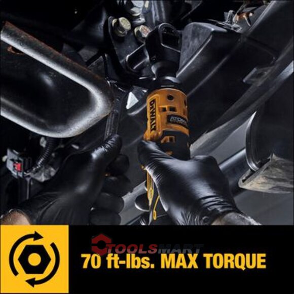 Акумуляторний кутовий гайковерт - тріскачка 1/2" DEWALT DCF512B 20V