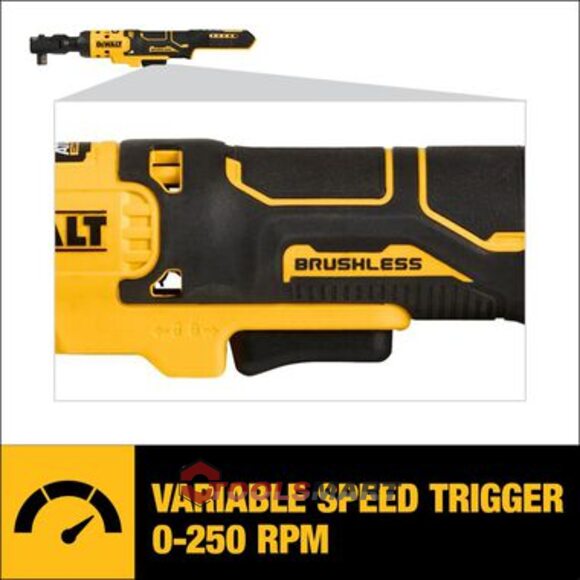 Акумуляторний кутовий гайковерт - тріскачка 3/8" DEWALT DCF512D1 20V MAX