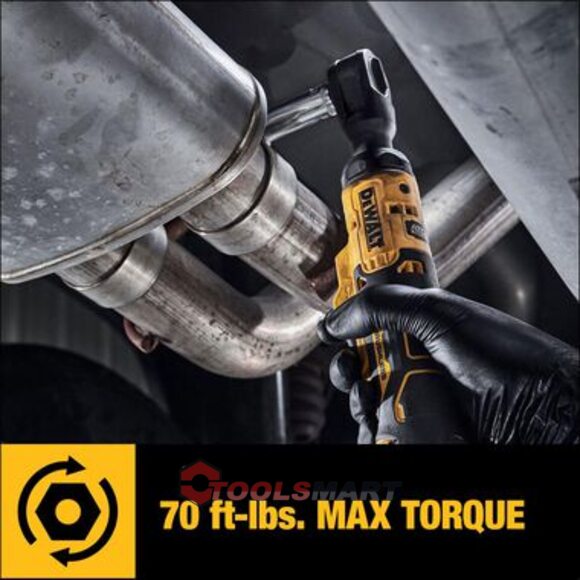 Акумуляторний кутовий гайковерт - тріскачка 3/8" DEWALT DCF513B 20V MAX