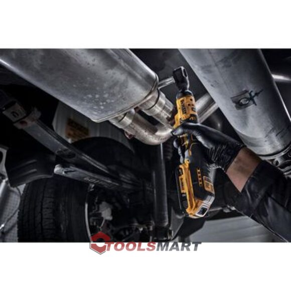 Акумуляторний кутовий гайковерт - тріскачка 3/8" DEWALT DCF513D1 20V MAX