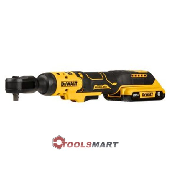 Акумуляторний кутовий гайковерт - тріскачка 3/8" DEWALT DCF513D1 20V MAX