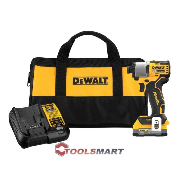 Акумуляторний ударний гвинтоверт DEWALT DCF840E1 2Ah 20V MAX