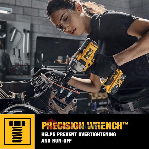 Акумуляторний безщітковий гайковерт 1/2" DEWALT DCF892B 20V MAX