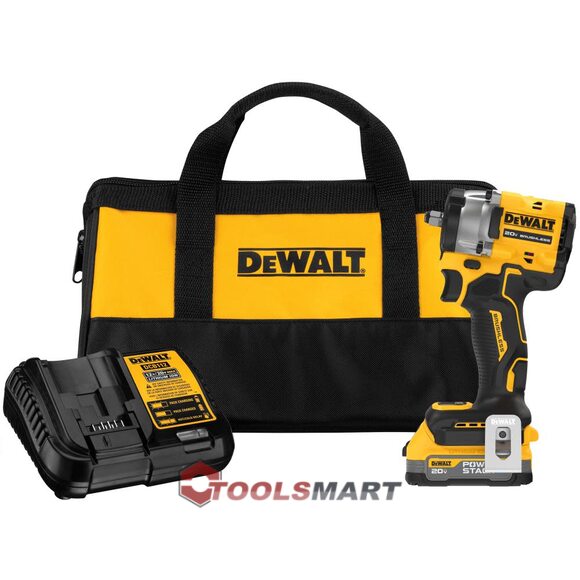 Акумуляторний безщітковий ударний гайковерт 3/8" DEWALT DCF923E1 20V MAX