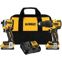 Набор инструментов аккумуляторных DEWALT DCK254E2 1.7Ah ATOMIC 20V MAX Combo Kit