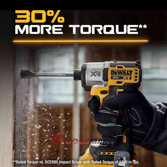 Акумуляторний ударний гвинтоверт 3-швидкісний DEWALT DCF845D1E1 20V MAX