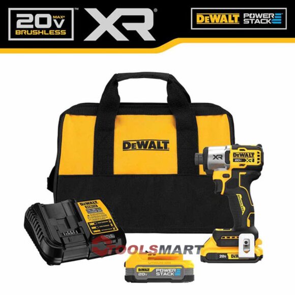 Акумуляторний ударний гвинтоверт 3-швидкісний DEWALT DCF845D1E1 20V MAX
