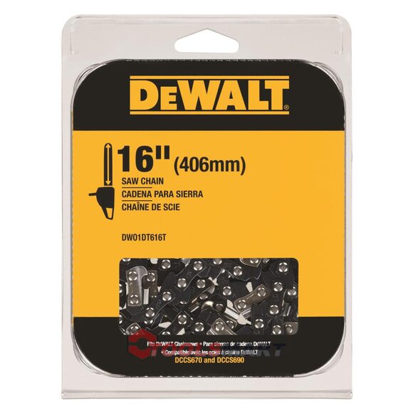 Ланцюг для пили 16" (400мм) DEWALT DWO1DT616T