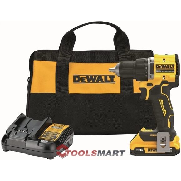 Акумуляторний ударний дриль-шуруповерт DEWALT DCD794D1 Atomic 20V