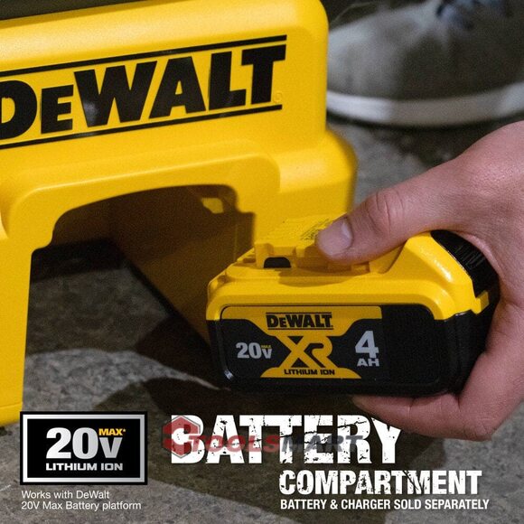 Тепловая пушка газовая аккумуляторная DEWALT F340654 20V MAX