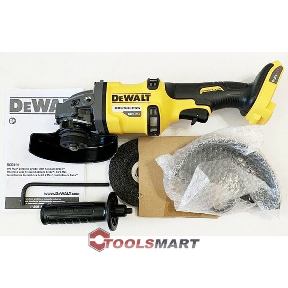 Безщіткова болгарка 115-150 мм DEWALT DCG 414B FLEXVOLT 60V MAX*