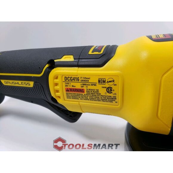 Безщіткова болгарка 125 мм DEWALT DCG416B 20V MAX FLEXVOLT ADVANTAGE