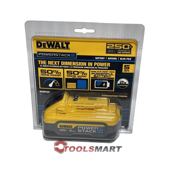 Акумуляторна батарея 5.0Ah DEWALT DCBP520 (DCBP518) POWERSTACK 20V MAX