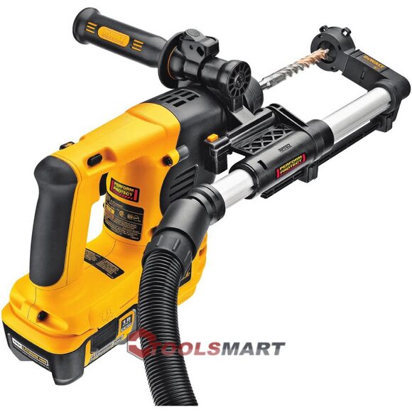 Телескопічний пилозбірник DEWALT D25301D зі шлангом для перфораторів SDS