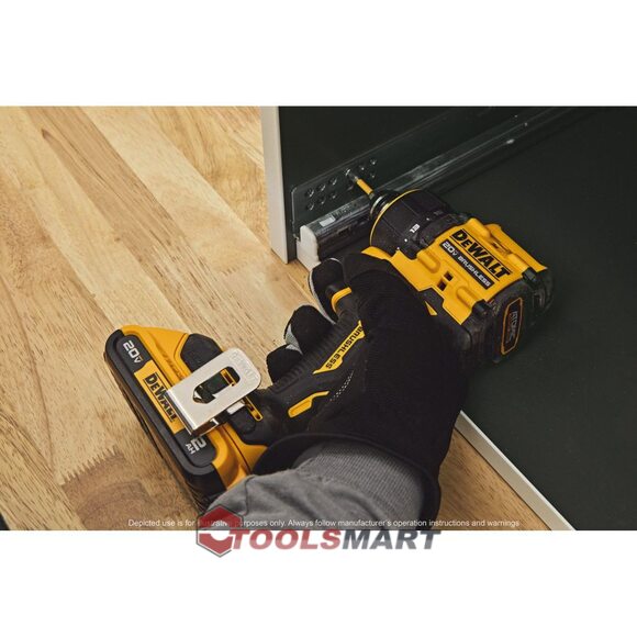 Бесщетковий акумуляторний мульти шуруповерт зі змінними насадками DEWALT DCD803B ATOMIC 20V MAX