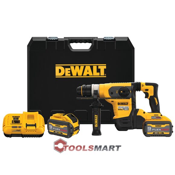 Безщітковий акумуляторний перфоратор 1/4 "DEWALT DCH416X2 60V MAX