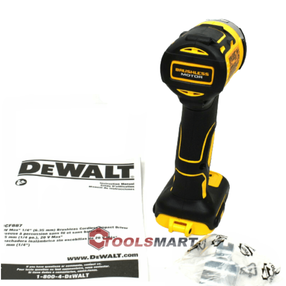 Акумуляторний ударний гвинтоверт 3-швидкісний DEWALT DCF887B 20V MAX XR